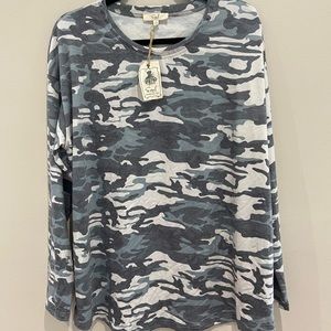 NWT Camo long sleeve shirt